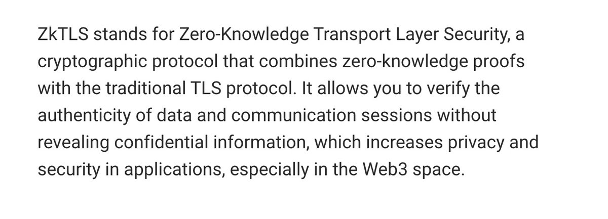 if you are looking for a bet on a young project in the fresh #zk #privacy meta + <a href="/base/">Base</a> ecosystem 
take a closer look at these guys <a href="/bring_id/">BringID</a> 
this is not finance advise #DYOR
and overall, it's not about money, but more about the true technology under the hood #ZkTLS
I'm glad to