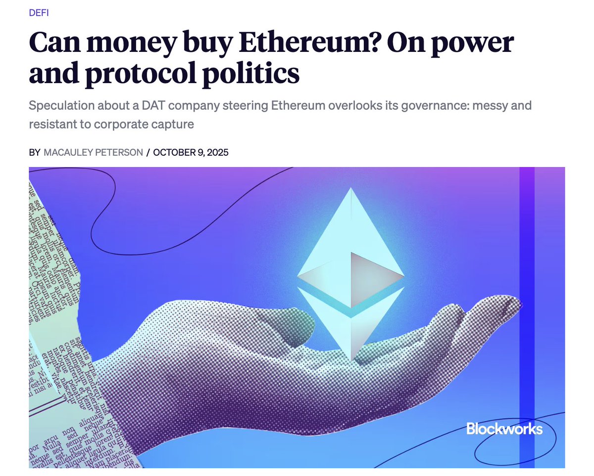 Illustration of a hand holding an Ethereum diamond symbol