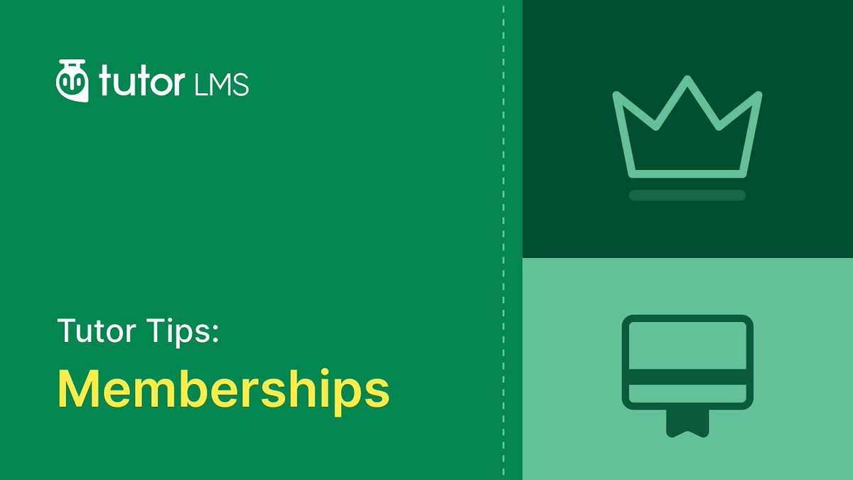 tutorlms's tweet image. Want to turn your entire eLearning site into a membership-only platform? We’ve released a quick video tutorial that’ll show you how to make that switch easily.
In this video, you’ll learn how to:
✅ Enable Membership-Only Mode in Tutor LMS
✅ Bulk-enroll students into membership…