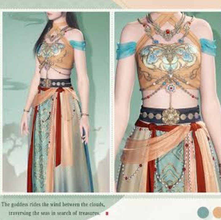 CrownTiara66010's tweet image. [A Deep thread]
The Flying Apsara Style Clothes of #Rafayel has a major influence from Indian ethnic &amp;amp; traditional wear. 1 Bec it&apos;s the immediate neighbour of China and 2. bec of the silk road that first met the Indian Culture
Let&apos;s Give credit to where it&apos;s due
#ladstwt