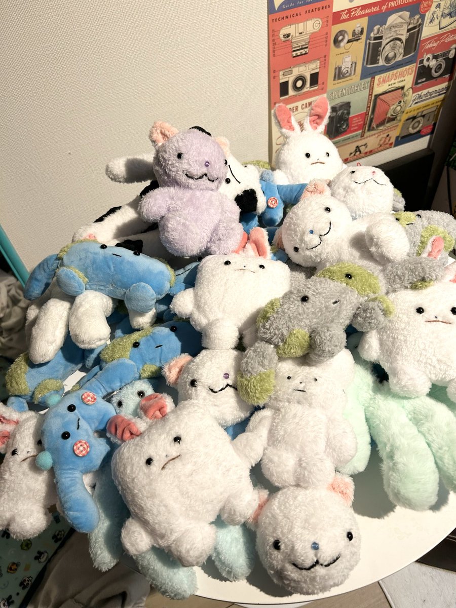 学祭用のぬいぐるみ作り切った！
あとはTシャツとステッカーとアクキー！