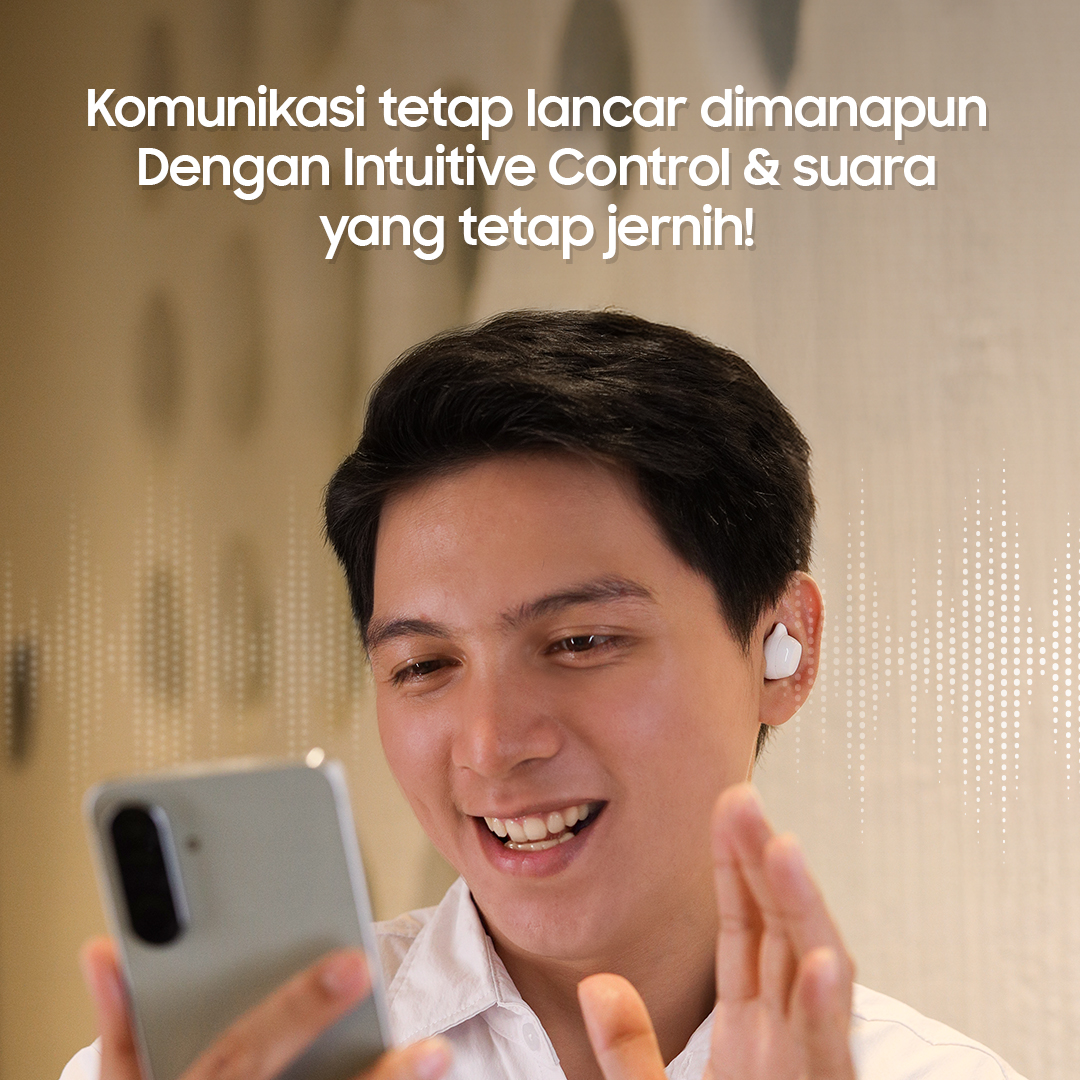 🔊GIVEAWAY ALERT!

Suara jernih, harga pas, dan sekarang bisa dapat Galaxy Buds Core GRATIS? 👀🎶

➡️ Reply sebanyak-banyaknya dengan fitur #GalaxyBudsCore favoritmu serta alasan kenapa kamu wajib jadi pemenang

➡️ Jangan lupa pakai hashtag #YangPentingPas #ExpressWithBudsCore