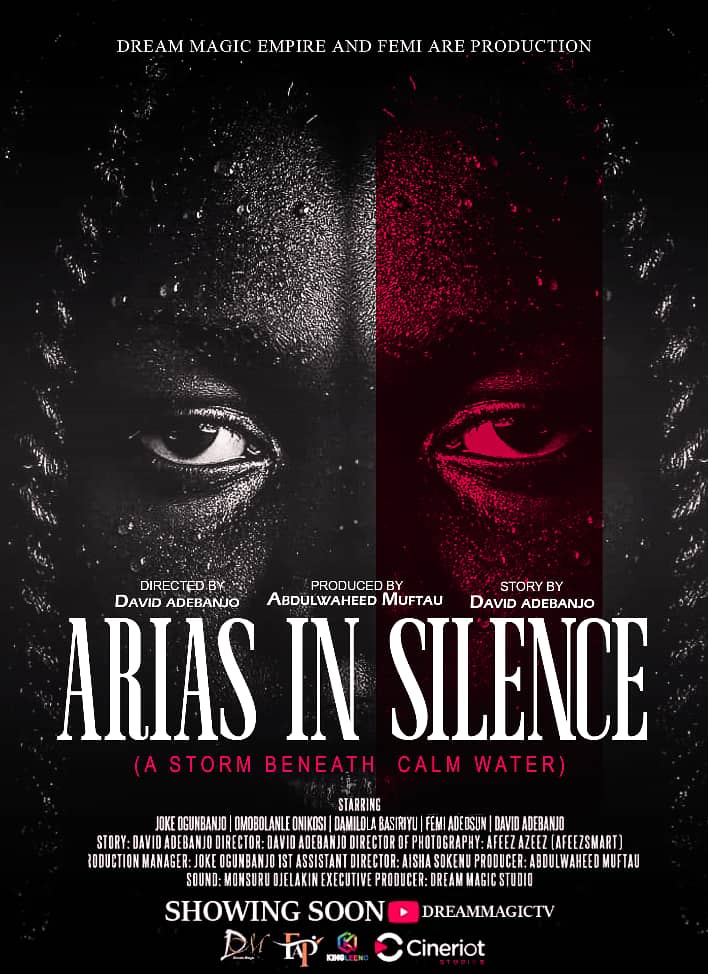 geekdezign's tweet image. Movie Poster Design #ARIASINSILENCE