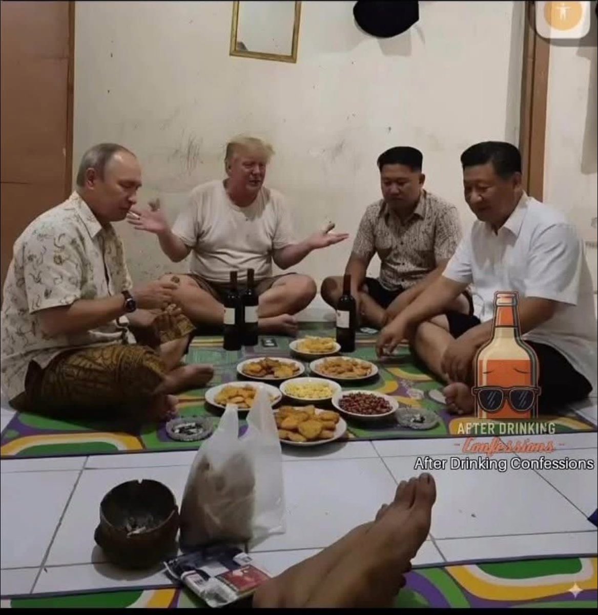 After Drinking Confessions: Sikand Trump, Why I'm Not Getting a Nobel Peace prize guys?? 🤔🫣🤣 <a href="/elonmusk/">Elon Musk</a>