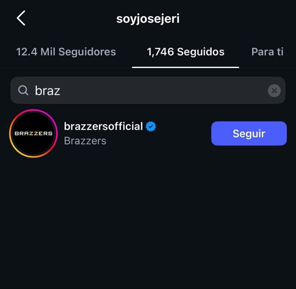 InformaCosmos's tweet image. 🇵🇪‼️| ESCÁNDALO POLÍTICO: 

José Jerí dejó de seguir en Instagram a Brazzers y a más de 40 perfiles luego de asumir como nuevo presidente interino del Perú.