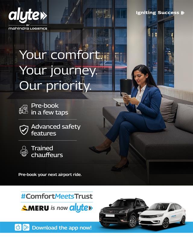 Mahindralog_MLL's tweet image. Every #Alyte journey is designed to be safe &amp;amp; comfortable with trained chauffeurs &amp;amp; advanced safety features.

Pre-book now &amp;amp; enjoy 50% off your first ride using code ALYTE. T&amp;amp;C apply.

Download app now: mahindralogistics.com/applink.php

#ComfortMeetsTrust #MahindraLogistics