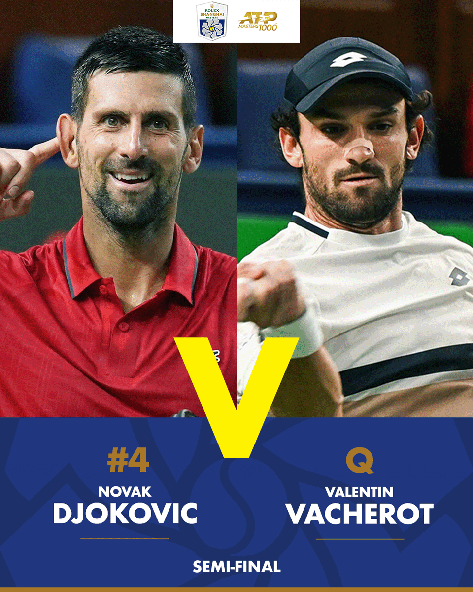 SH_RolexMasters's tweet image. Two former champions, and two cousins...
Our semi-final line up is SET 🙌