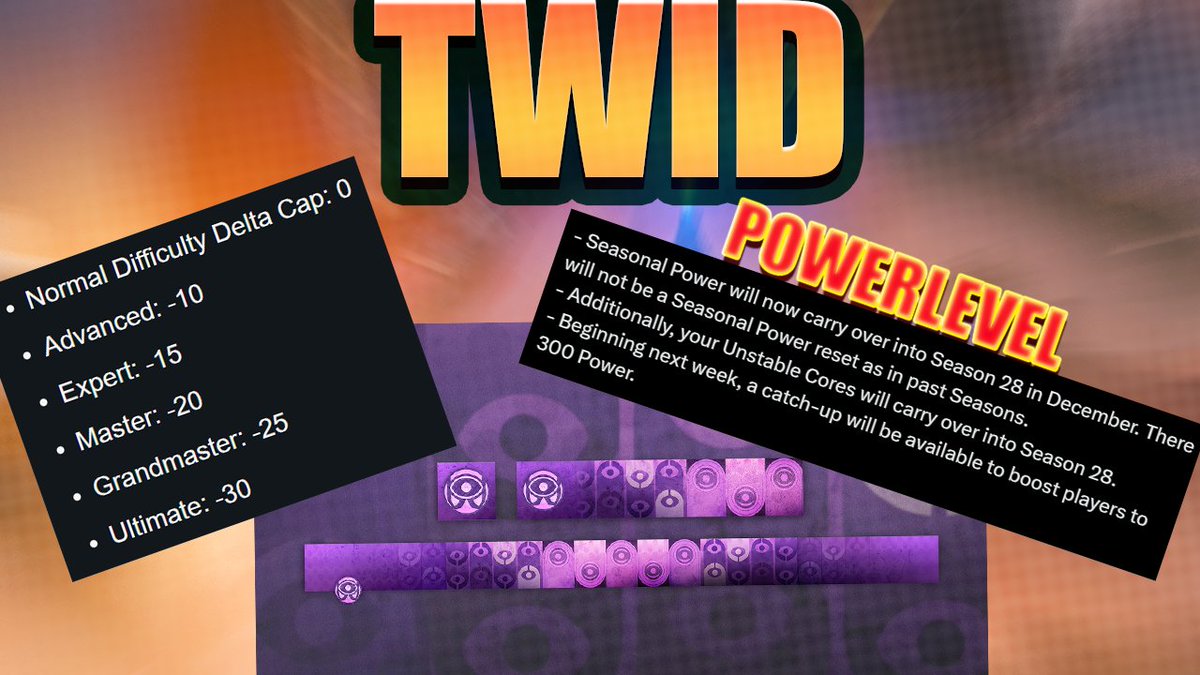 KEIN Powerlevel Reset! - Portal Update! - Exo Mission! - Destiny 2 TWID | Ash &amp; Iron 

Video⬇️⬇️⬇️
youtu.be/AUHB4Kkx8jA

#Destiny2 #PVP #YouTuber #YouTube #Bungie #d2