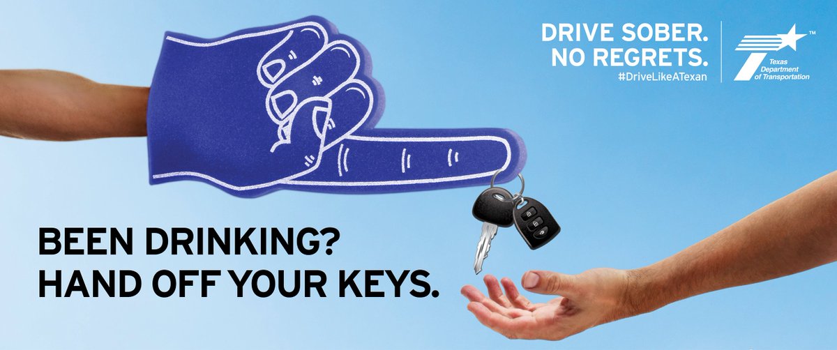 Whether your team is undefeated, or having a "next year is our year for sure" type season, make sure all fans win no matter the score and get a sober ride home. It's really simple: drunk driving crashes are 100% preventable.