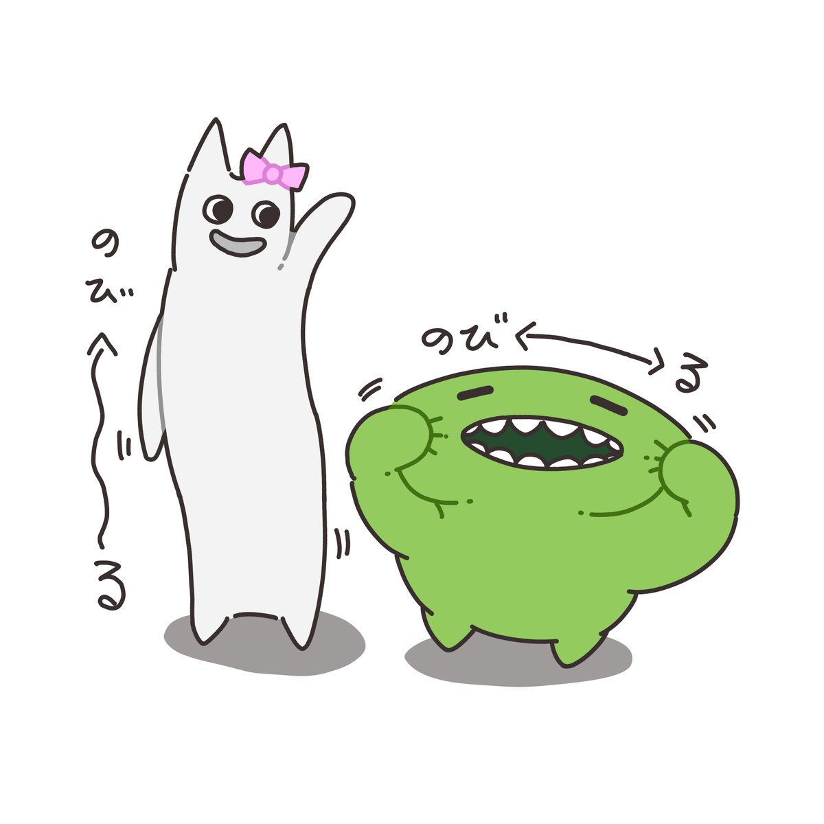 きょうのバンバン きょうのバンバリーナたちはこんな感じ…… 💬大喜利