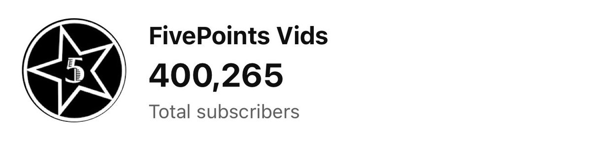 FivePointsVids's tweet image. We did it!!!!!!!!!!!!! Thank you all so much!!!!!