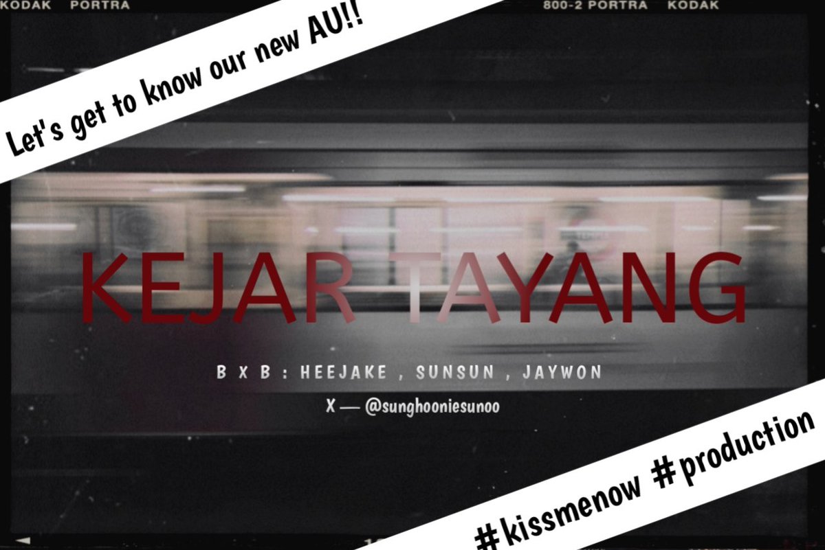 sunghooniesunoo's tweet image. Heejake AU
• Kejar Tayang

—Dunia ngga masuk akal, kita bikin seriesnya.