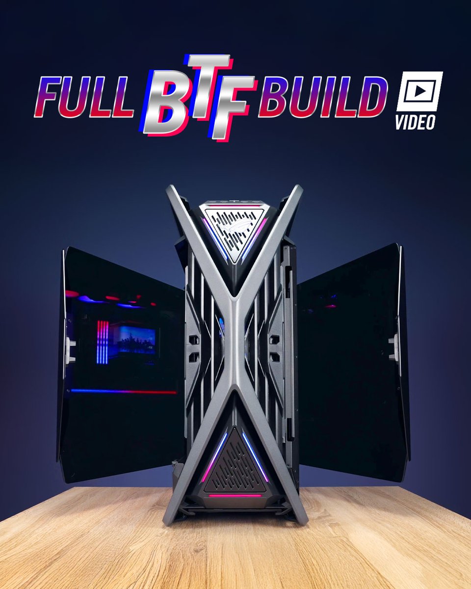 Kabel? Unsichtbar. Design? Unschlagbar.
Wie clean Performance aussehen kann, zeigt der Full-#BTF-Build in unserem neuesten Video 👉 de.rog.gg/Gaming-PC-2026

💬 Wer von euch stellt sich nächstes Jahr auch einen neuen PC zusammen❓

#ROGSetup #SetupGoals  #GamingPC #Highend #PCDIY
