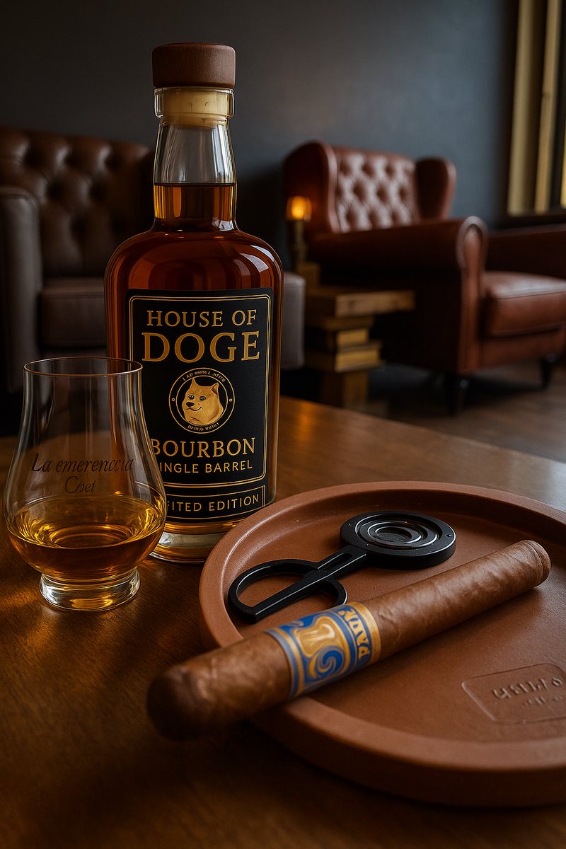 thiagogveiga's tweet image. 🚨 ‼️ I bring good news 🚨 ‼️ 

Today is Friday and there&apos;s nothing better than enjoying a good whiskey from #heritagedistilling #DogeOS