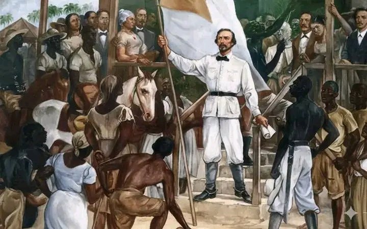 Seguimos en combate luchando por nuestras conquistas como aquel 10 octubre lo hiciera EL Padre de todos los Cubanos.🇨🇺🇨🇺
#CubaViveSuHistoria