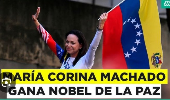 Mi felicitacion  a Maria Corina  por haber sido galardonada con el Premio Nobel de la Paz 2025, un reconocimiento más que merecido por su incansable lucha en defensa de la democracia, los derechos humanos y la justicia en Venezuela.