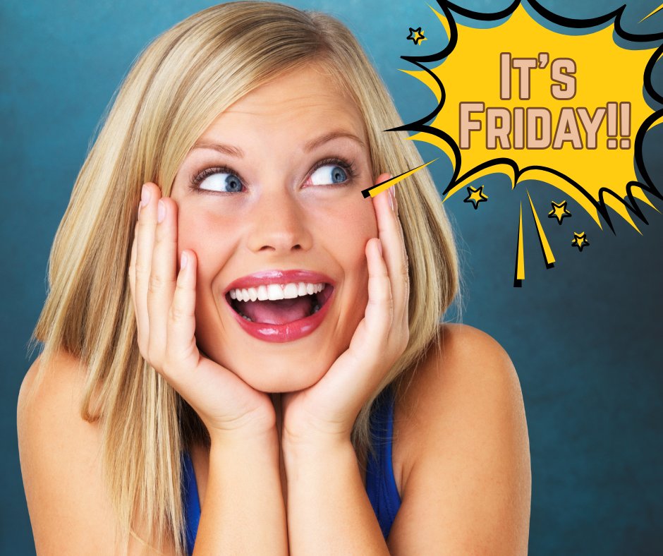 Some news is just overwhelmingly joyous! Happy Friday to you! Hope you have a great weekend! #Weekend #HappyFriday #HappyDays