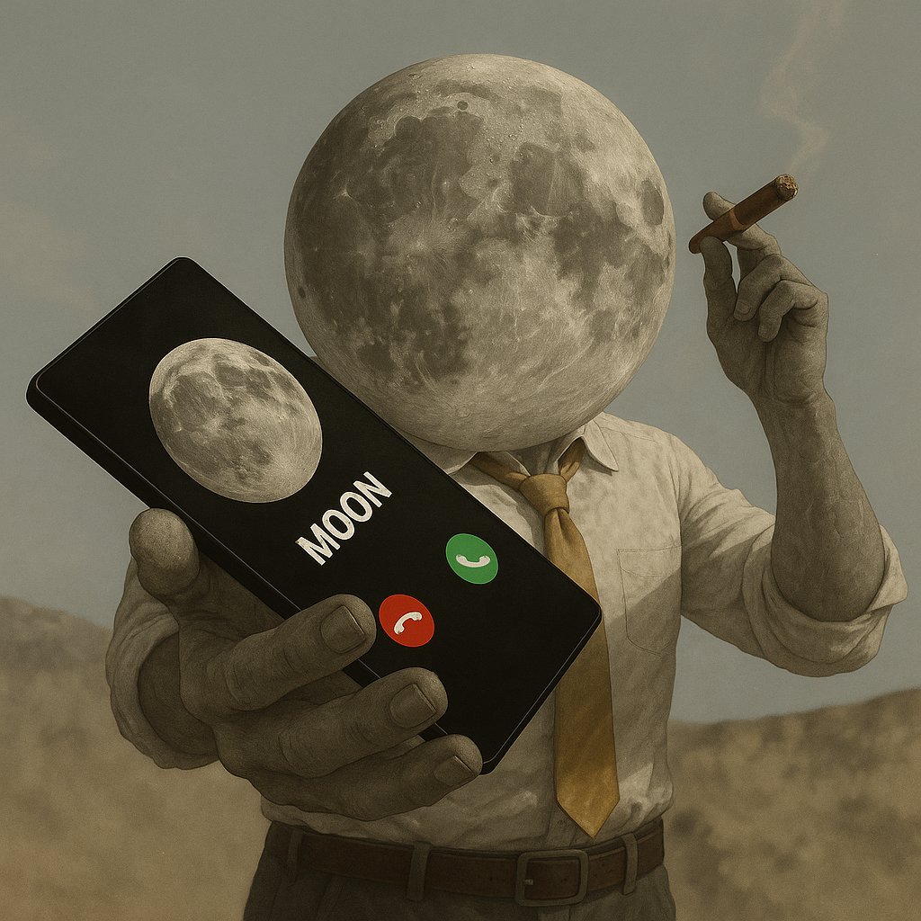The Moon is calling you🌑