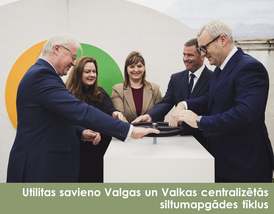 🇱🇻🇪🇪Enerģētikas uzņēmums "Utilitas" ir savienojis Valgas un Valkas  centralizētās siltumapgādes sistēmas, tādējādi palielinot darbības  noturību un samazinot fosilā kurināmā izmantošanu. 

Vairāk lasi: valka.lv/lv/jaunums/uti…