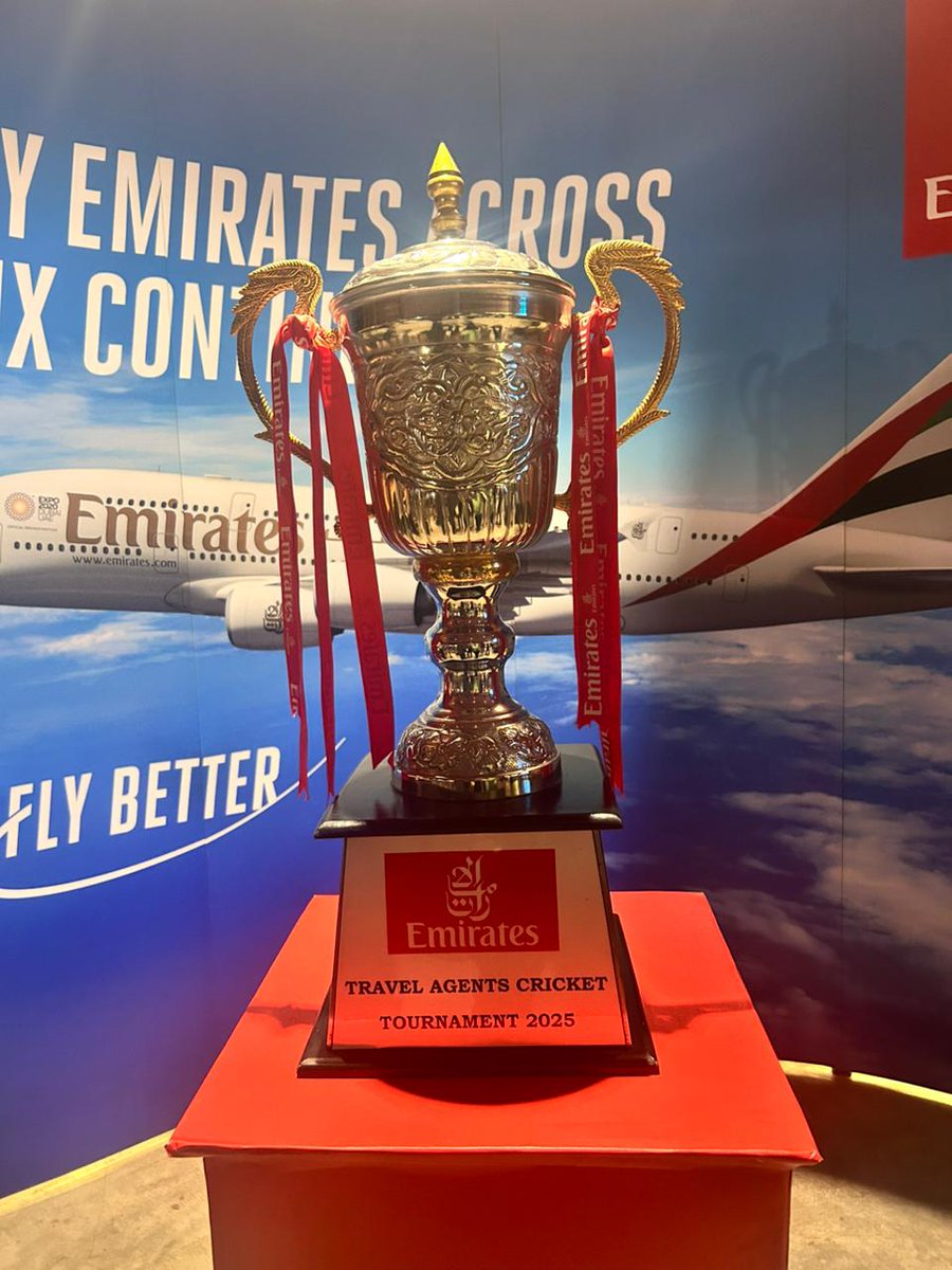 ETravTravelAPI's tweet image. We’re all set for the Emirates Travel Agents Cricket Tournament 2025!🏏🎉
Big thanks to Emirates Airlines for the caps, goodies & this exciting opportunity — team etrav is ready to hit it out of the park!💪✨
#etrav #EmiratesAirlines #CricketFever #TeamSpirit #B2BTravel #Gameon