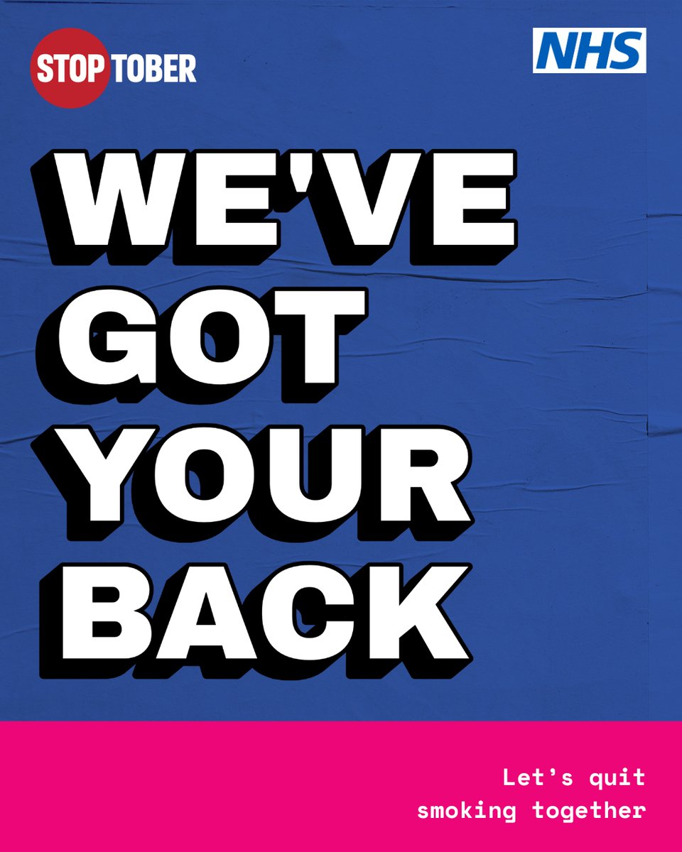Stoptober - want to talk about it? 
Join the NHS Smokefree Facebook Group and join over 50,000 people quitting smoking for good.
Or look for support through the Kirklees stop smoking service
orlo.uk/BlBDK