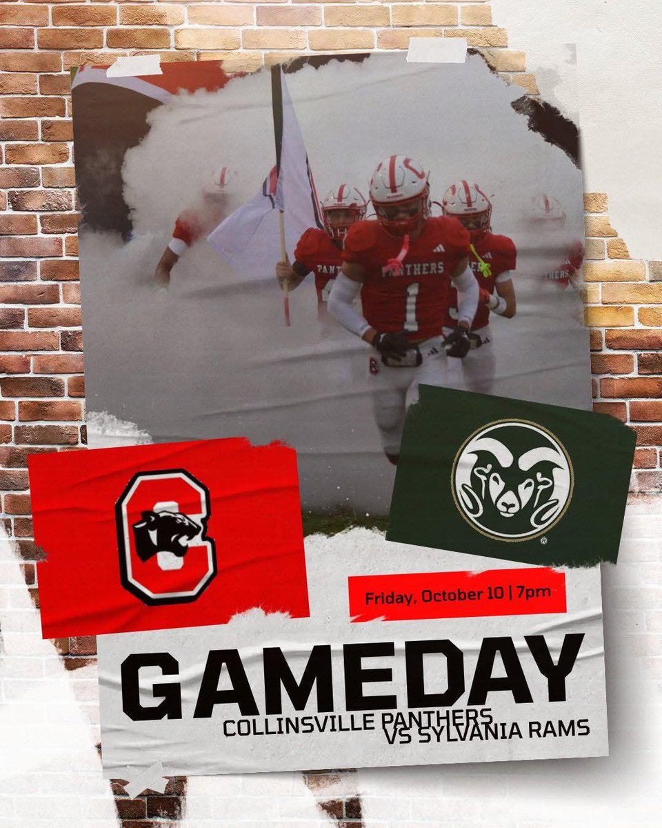 Panthers take on Sylvania at Chad Hawkins Stadium in another region contest. 

Admission: $7 (Cash ticket sales)