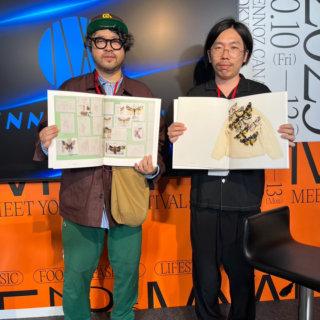 自身のニットレーベル「pillings」を
<a href="/MEETYOURART/">MEET YOUR ART</a> で初めてアートフェアに出展
デザイナー・村上亮太さんと📸

「MEET YOUR ART FESTIVAL 2025」内
「MEET YOUR ARTISTS -CROSS OVER-」
エリアをぜひチェック！

#jwave #iw813