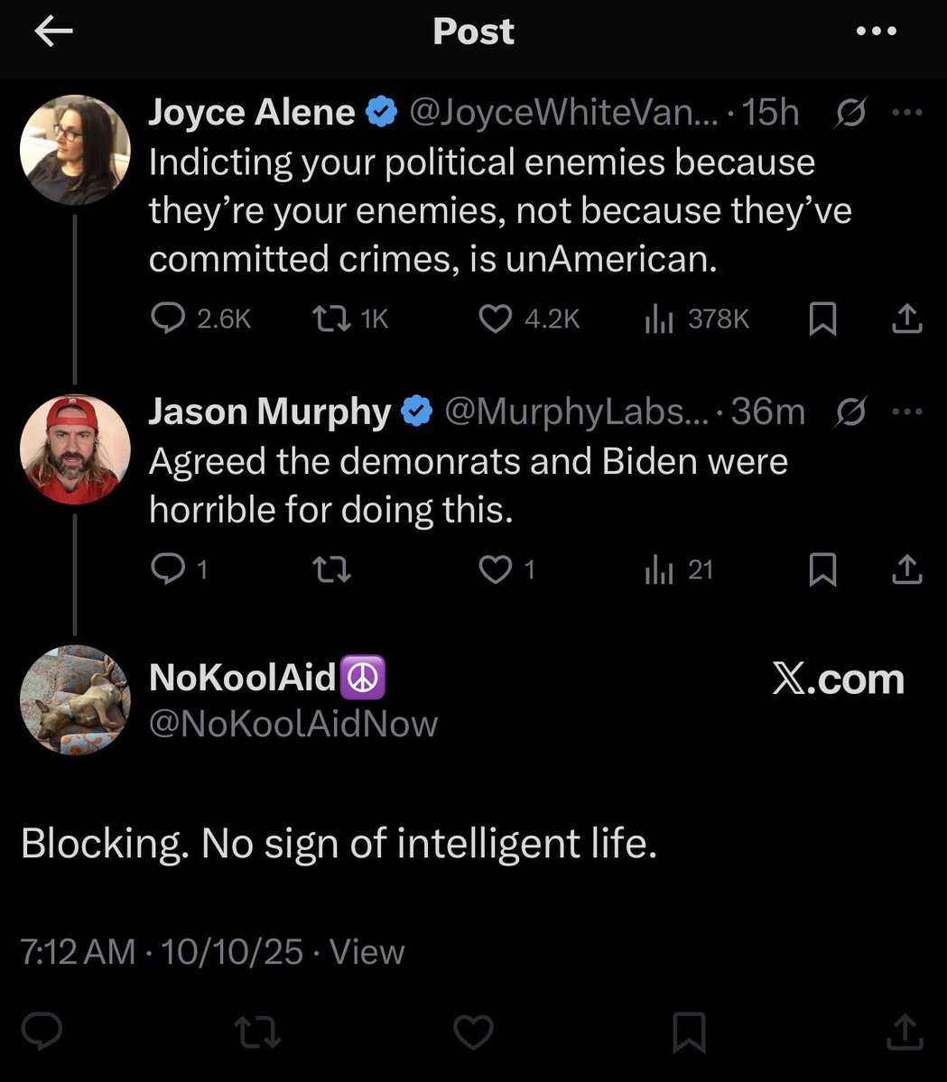 Jason Murphy (@murphylabsdev) on Twitter photo I’m so excited my first block! Thanks for the new algo showing libtards all day long <a href="/elonmusk/">Elon Musk</a> I’m so excited my first block! Thanks for the new algo showing libtards all day long <a href="/elonmusk/">Elon Musk</a>
