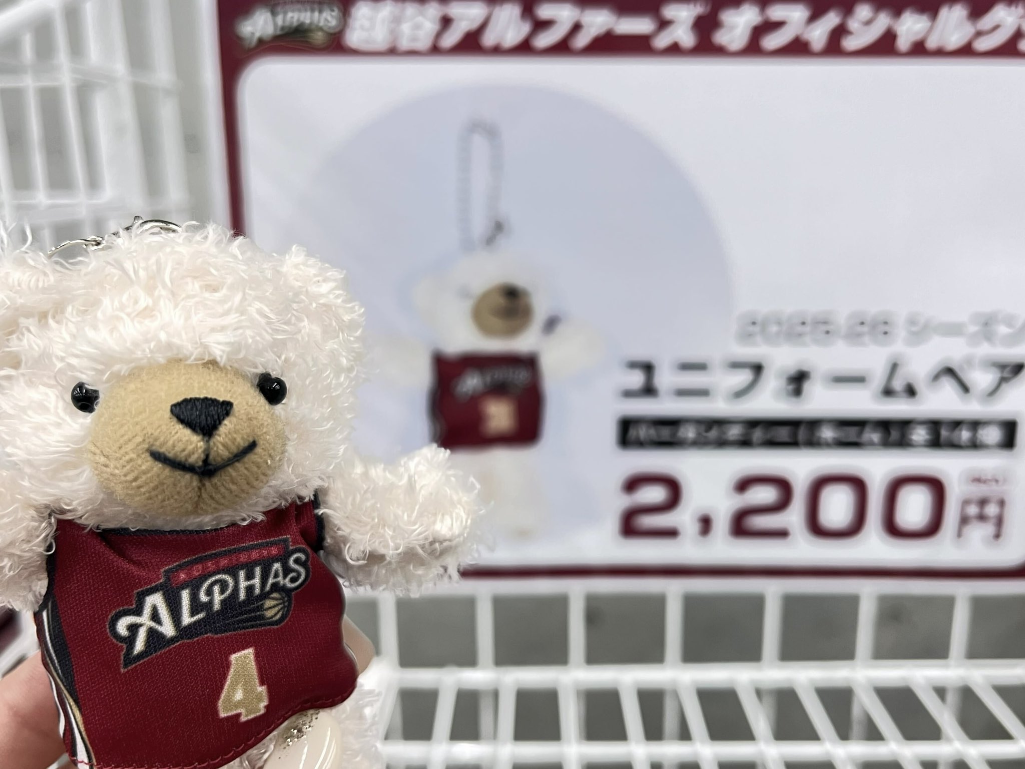 越谷アルファーズ応援グッズFC特典アンソニー・クレモンズ 越谷