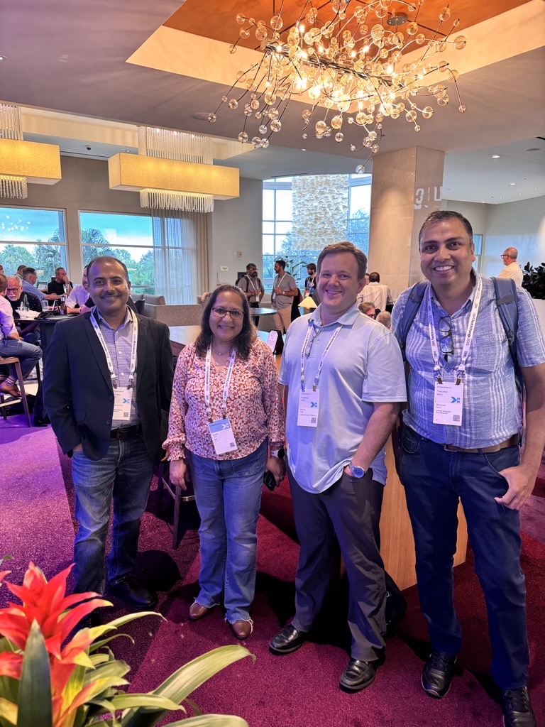 InfiniteOFCL's tweet image. Our team had an incredible time at @IBM TechXchange 2025, exploring the future of AI, automation, and hybrid cloud with IBM experts and industry leaders.

Grateful for the insights and collaboration that keep fueling #InfinitePossibilities. ✨

#TechXchange #IBM #AI #Automation