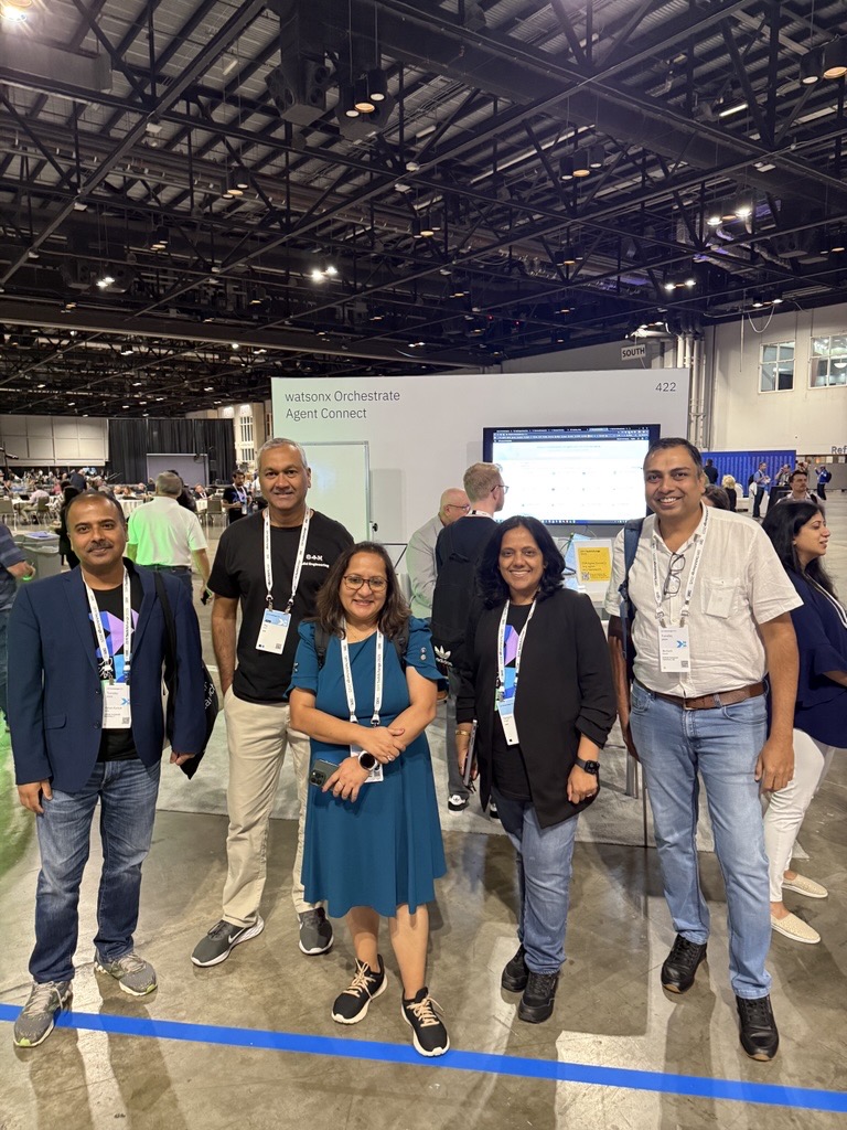 InfiniteOFCL's tweet image. Our team had an incredible time at @IBM TechXchange 2025, exploring the future of AI, automation, and hybrid cloud with IBM experts and industry leaders.

Grateful for the insights and collaboration that keep fueling #InfinitePossibilities. ✨

#TechXchange #IBM #AI #Automation