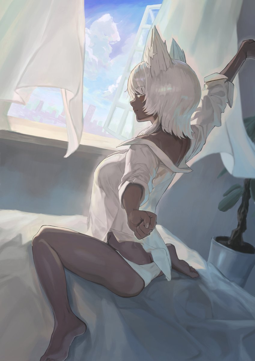 #豺狼 
#VRChat
#イラスト好きな人と繋がりたい 
豺狼ちゃんイラスト集、制作中です。
