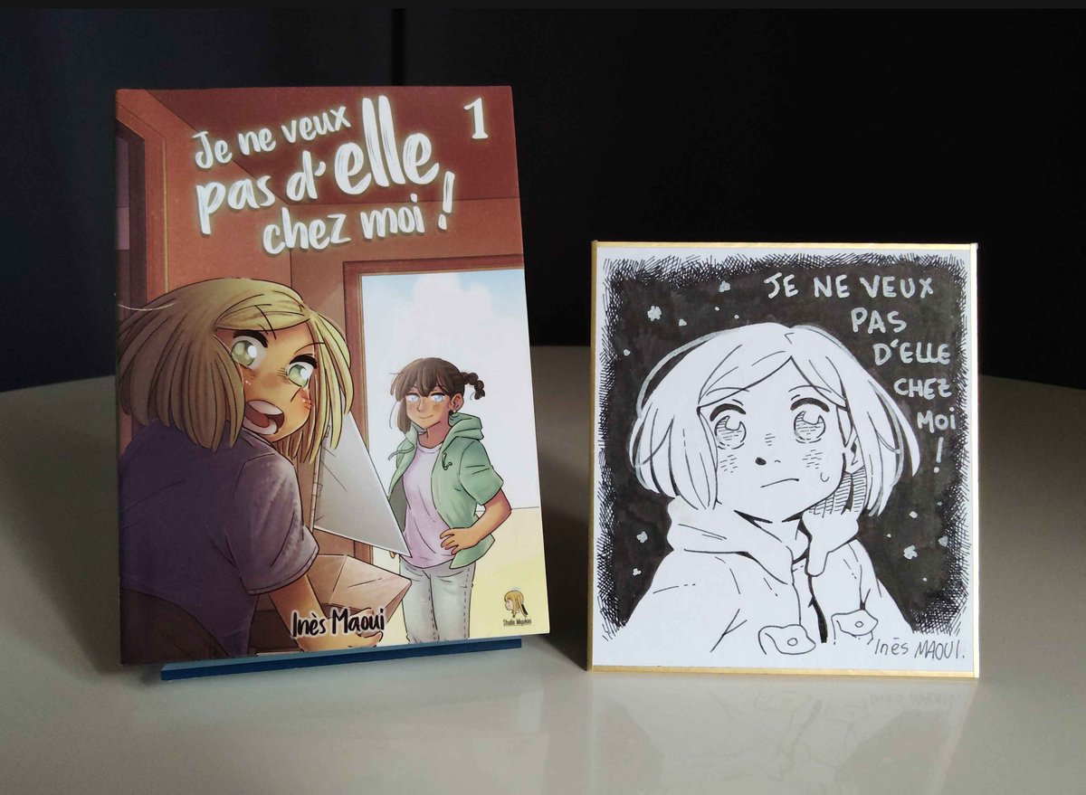 🔹En novembre c'est la reprise de mon wecomic donc je lance un p'tit concours, il y aura 2 gagnants!
Pour y participer, il vous suffit de suivre mon compte, de RT et liker la publication, "je participe" en commentaire.
- 1er gagnant: 1 tome + mug
- 2e gagnant 1 tome + shikishi