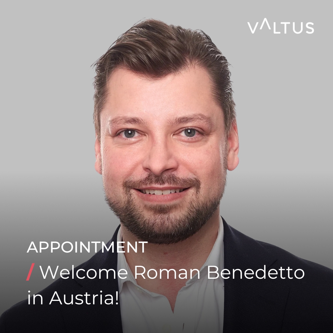 / 𝐕𝐀𝐋𝐓𝐔𝐒 𝐍𝐎𝐌𝐈𝐍𝐀𝐓𝐈𝐎𝐍 📢🌍 We are pleased to welcome Roman Benedetto as a new #Partner within the Valtus Group in #Austria!

Team 👉🏽 lnkd.in/ecynAHeq