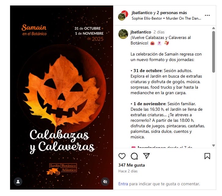 ‼️ De recinto ferial para presentar una flota de coches a sala de fiestas “para adultos”. En eso ha convertido Foro el Jardín Botánico de Xixón 🌿

“Gogós, música y bar hasta la medianoche” 🤦🏽‍♂️

El Botánico no es lugar ni para ferias ni para discotecas. Es un museo vivo.