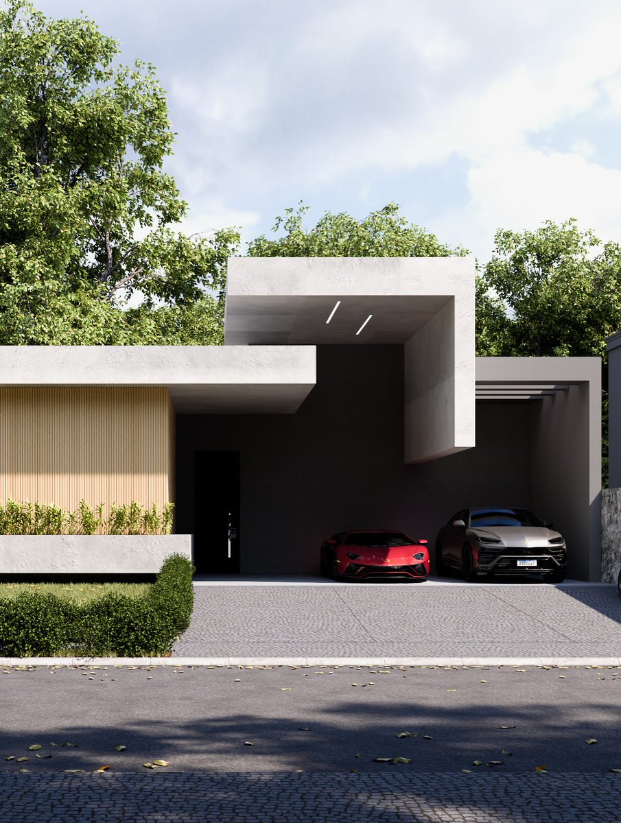 karisokechukwu's tweet image. Exterior 3D visualization for a modern residential concept. Focused on simplicity, clean lines, and natural light.

#exteriordesign #corona #ArchitecturalVisualization