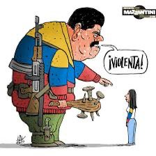 Una imagen, mil palabras. Un Premio para ⁦<a href="/MariaCorinaYA/">María Corina Machado</a>⁩ , un reconocimiento a la dolorosa realidad de #Venezuela , una bofetada al régimen terrorista y criminal y sus aliados . Bien ahí ⁦<a href="/NobelPrize/">The Nobel Prize</a>⁩ . ⁦<a href="/AlenLauzan/">Alen Lauzán</a>⁩ ⁦<a href="/Mazzantinimag/">MAZZANTINI</a>⁩
