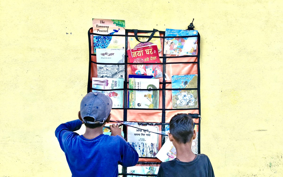 WE NEED MORE BOOKS FOR OUR LIBRARY 
Order a book today from our Amazon Wishlist- amazon.in/hz/wishlist/ls… and help us keep learning alive in places where libraries are yet to reach. You can also contribute monetarily here- rzp.io/rzp/lctrEUfg or UPI- amf@hdfcbank  

In many