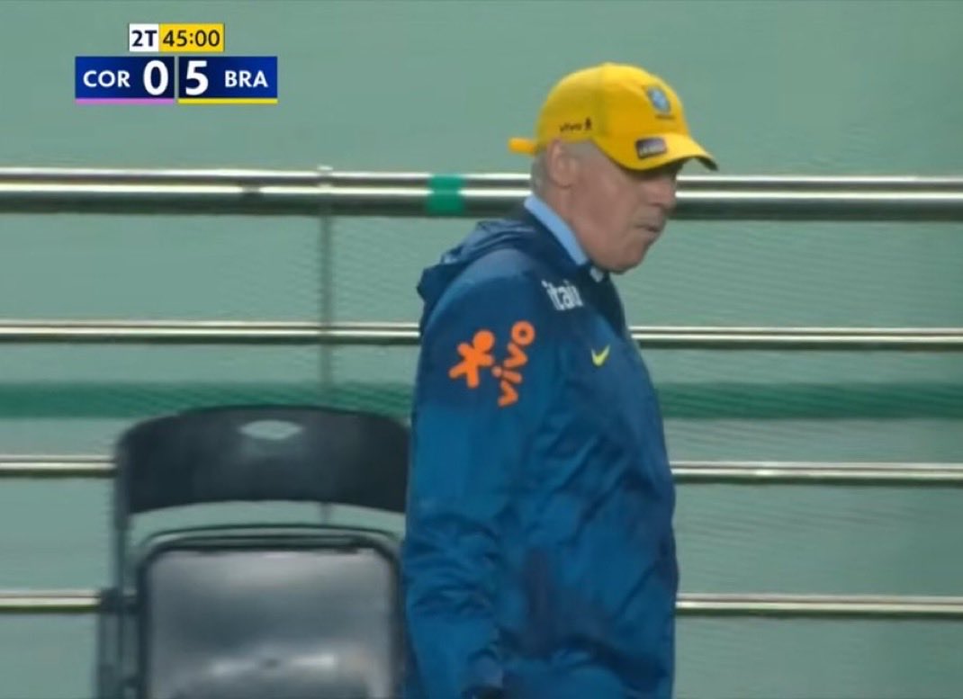 Pesgrau's tweet image. Já ta liberado se iludir com nosso Brasa do Ancelotti?🇧🇷