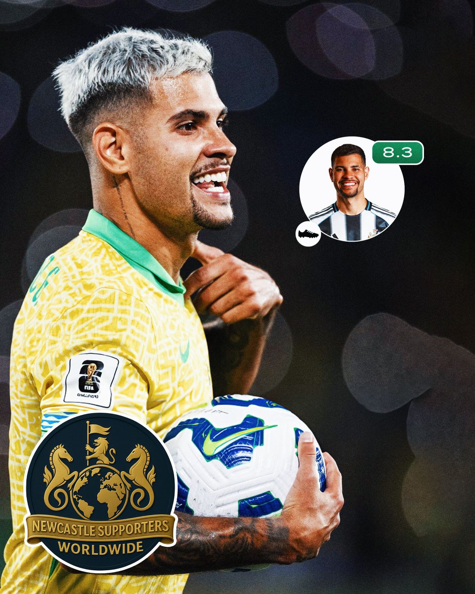 SupportersNufc's tweet image. Bruno with an assist today for Brazil! 🇧🇷 ✨

#NUFC #fblifestyle