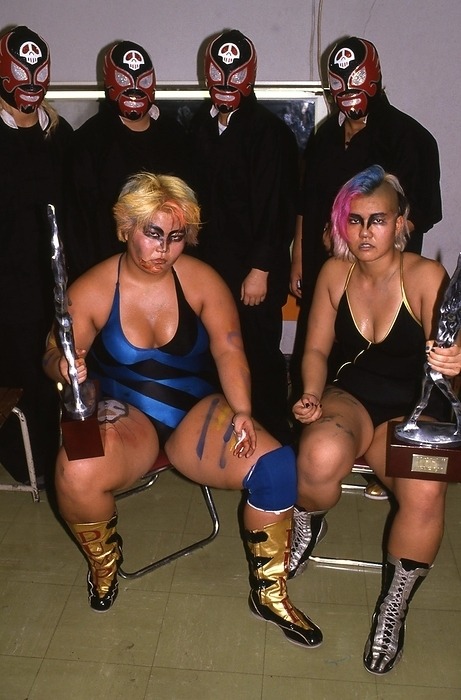 allan_cheapshot's tweet image. #OnThisDay in 1985: All Japan Women: Korakuen Hall in Tokyo: 

Villainous Alliance (Dump Matsumoto and Bull Nakano)won the Tag League The Best &apos;85 defeating the Crush Gals in the final