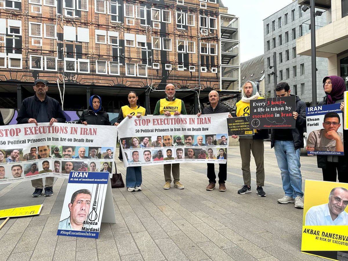 ShMadadzadeh's tweet image. Today, on October 10 – the #WorldDayAgainstTheDeathPenalty, we joined Amnesty International Luxembourg  @AmnestyLux  in a gathering to protest the ongoing executions in #Iran.
@AmnestyLux  addressed a formal letter to the Minister of Foreign Affairs of Luxembourg @gouv_lu, urging…