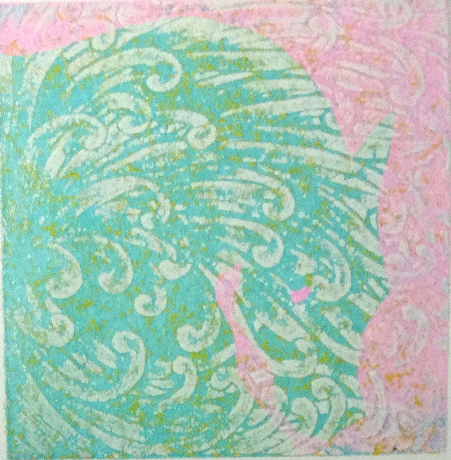 吉田勝子 （ ペーパースクリーン版画 ） on X: 