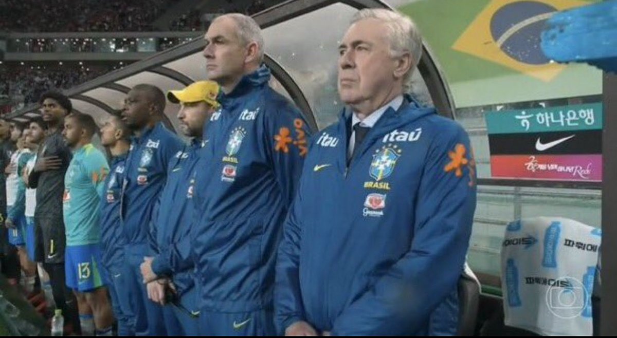 soltaramm's tweet image. Gosto da sensação de esperança que o Ancelotti trouxe de volta. Ainda falta muito pra Copa, mas pqp, ele transformou completamente um ciclo que pra geral parecia perdido. Ataque móvel, sem um 9 fixo. Coisa linda de ver.
Ednaldo nunca será esquecido, meu presida que trouxe o…
