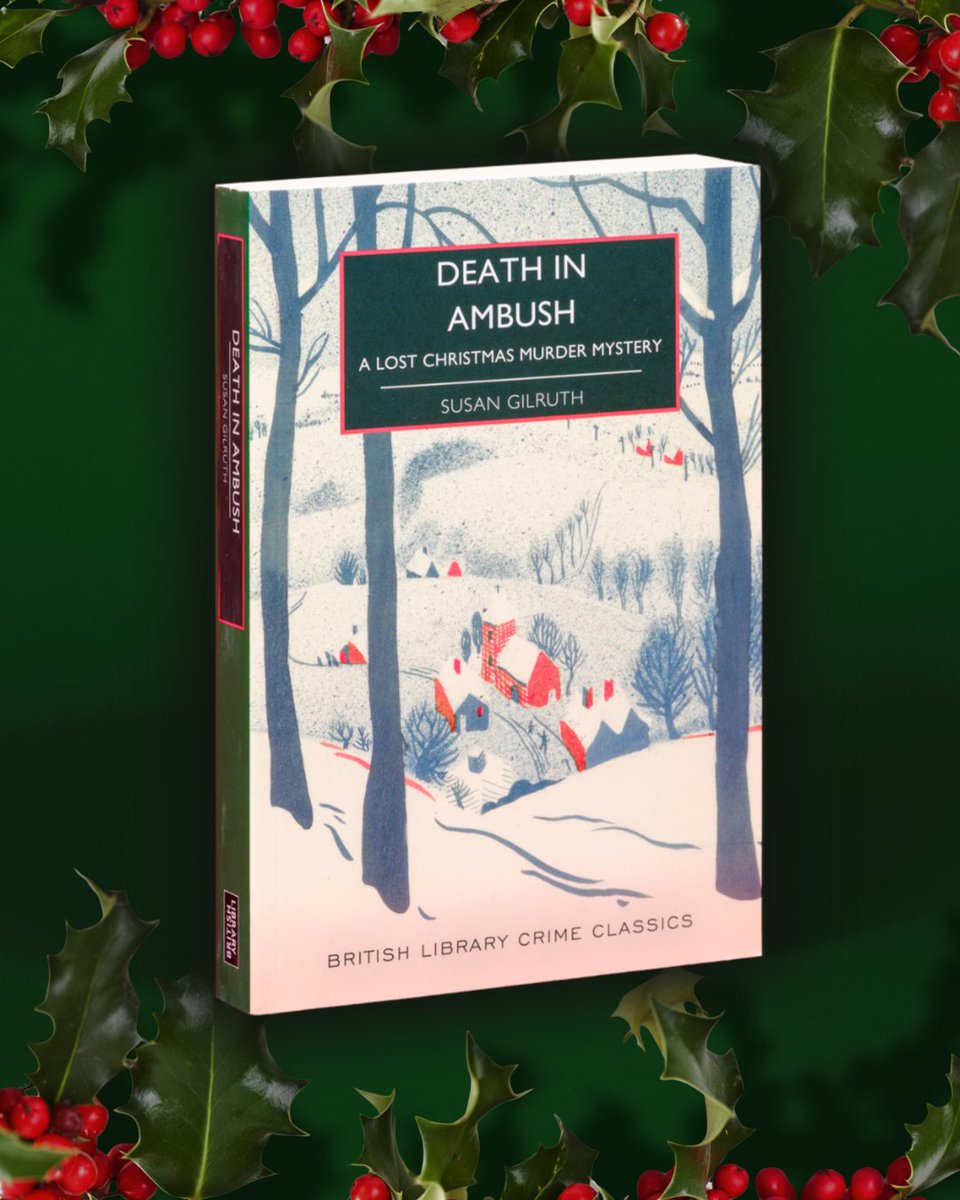 BL_Publishing's tweet image. 🎄 Bringing together murder, mystery and Christmas cheer this festive story has been republished for the first time in over 70 years. &apos;Death in Ambush&apos; is the perfect festive read for fans of golden age crime.

Available now: shop.bl.uk/products/death…
