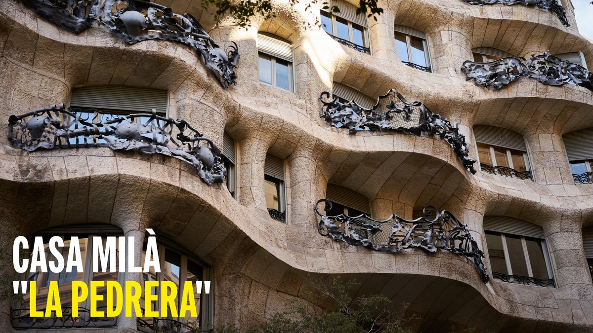 EspanaEnLatam's tweet image. 🏛️La Casa Milà, más conocida como La Pedrera, es la última gran obra civil de Gaudí y una joya del modernismo catalán 🌊🔥

#VisitaEspaña #España #Cataluña #Barcelona #Modernismo #Gaudí #LaPedrera #CasaMilá #TurismoCultural #EspañaEsCultura #Patrimonio