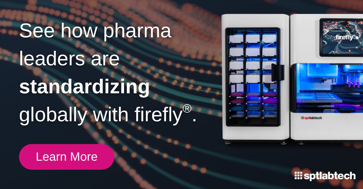 SPTLabtech's tweet image. With firefly, teams gain a single platform that scales across sites, removes variability, and enables faster, more reliable collaboration—helping accelerate progress without compromise.

Learn More: go.sptlabtech.com/3VIFNkL

#LiquidHandling #LabAutomation #firefly