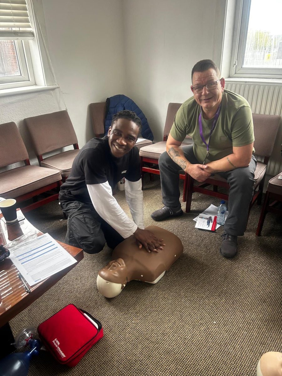 RRR_LUF's tweet image. Lifesaving Skills in Action 🚑👏
Our Project Free group took part in first aid training...learning vital skills, building confidence, and being ready to help when it matters most. #FirstAid #CommunityLearning