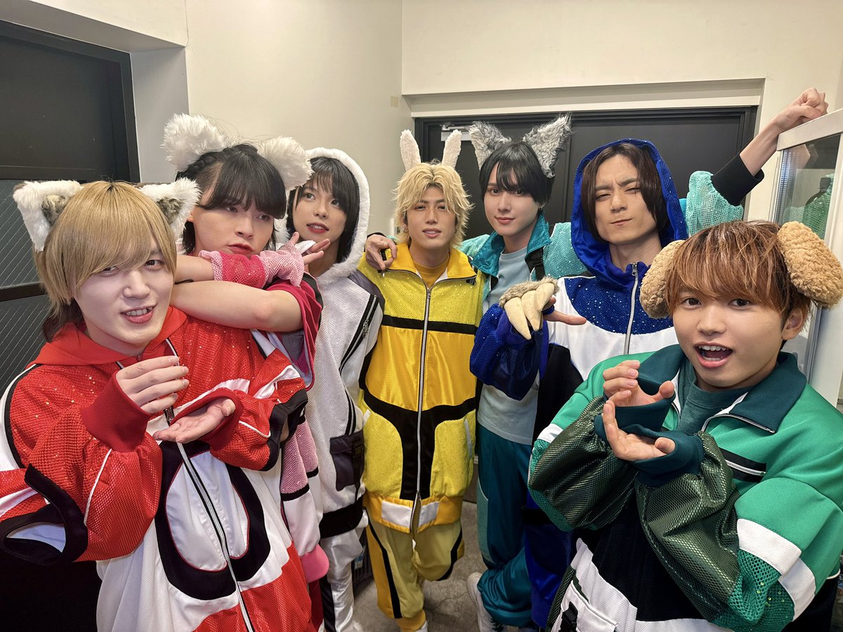 info_ReLIT's tweet image. ReLIT 47都道府県ツアー🗾
『アニマル王国 バズリリット』

30ヶ所目・静岡公演、ありがとうございました💫

次は…明日10月11日(土)愛知公演！
1部 ▶ オオカミ公演 / ソロ 黄ノ瀬はるき🦙
2部 ▶ ホッキョクグマ公演 / ソロ 朝賀立🪿

#ReLIT #バズリリット
#りりっと47ツアー