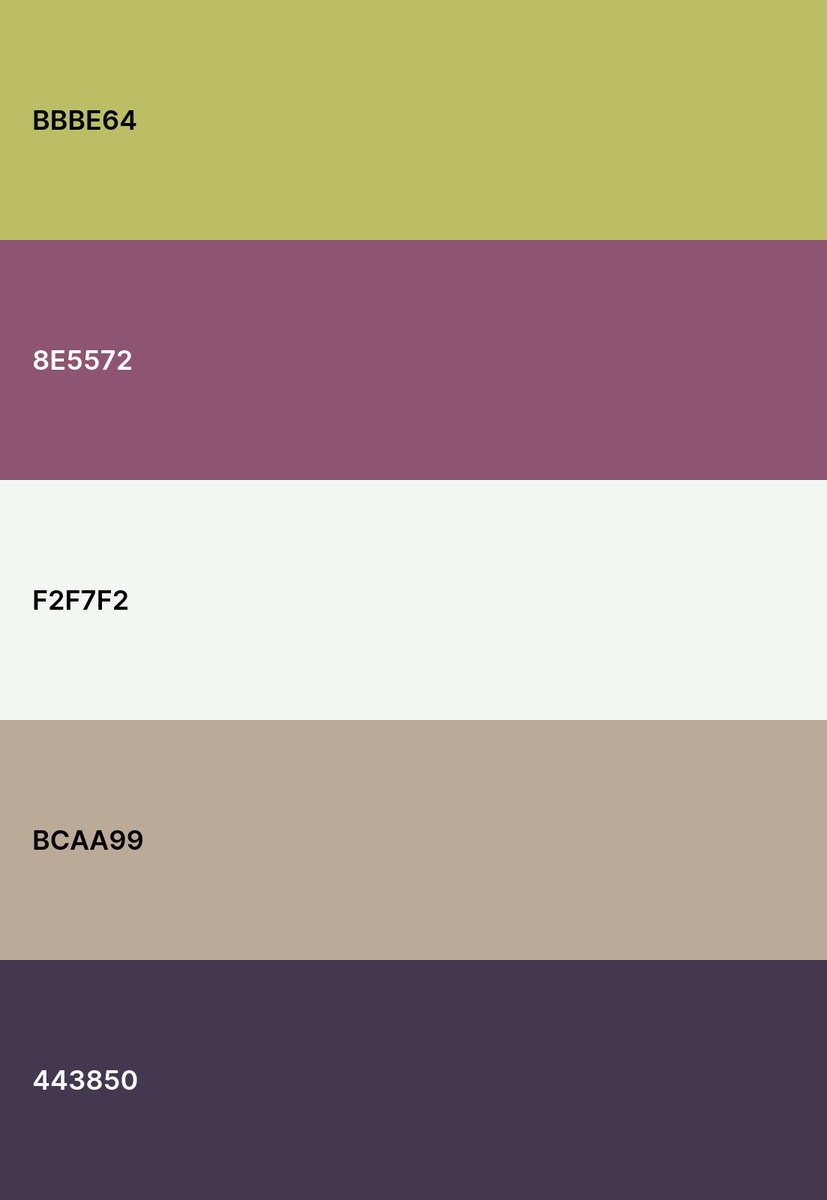 AiTricks's tweet image. Color palette of the day